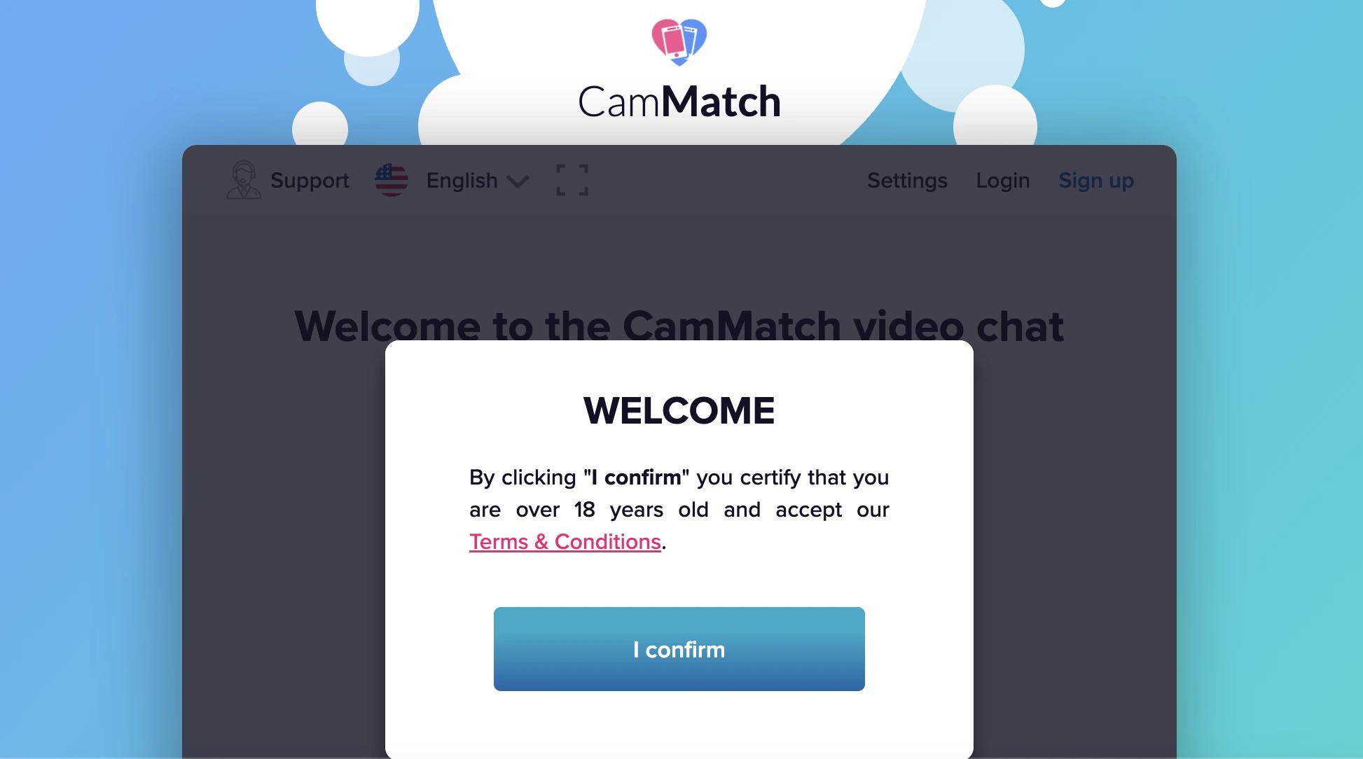 CamMatch - Privacy and Security