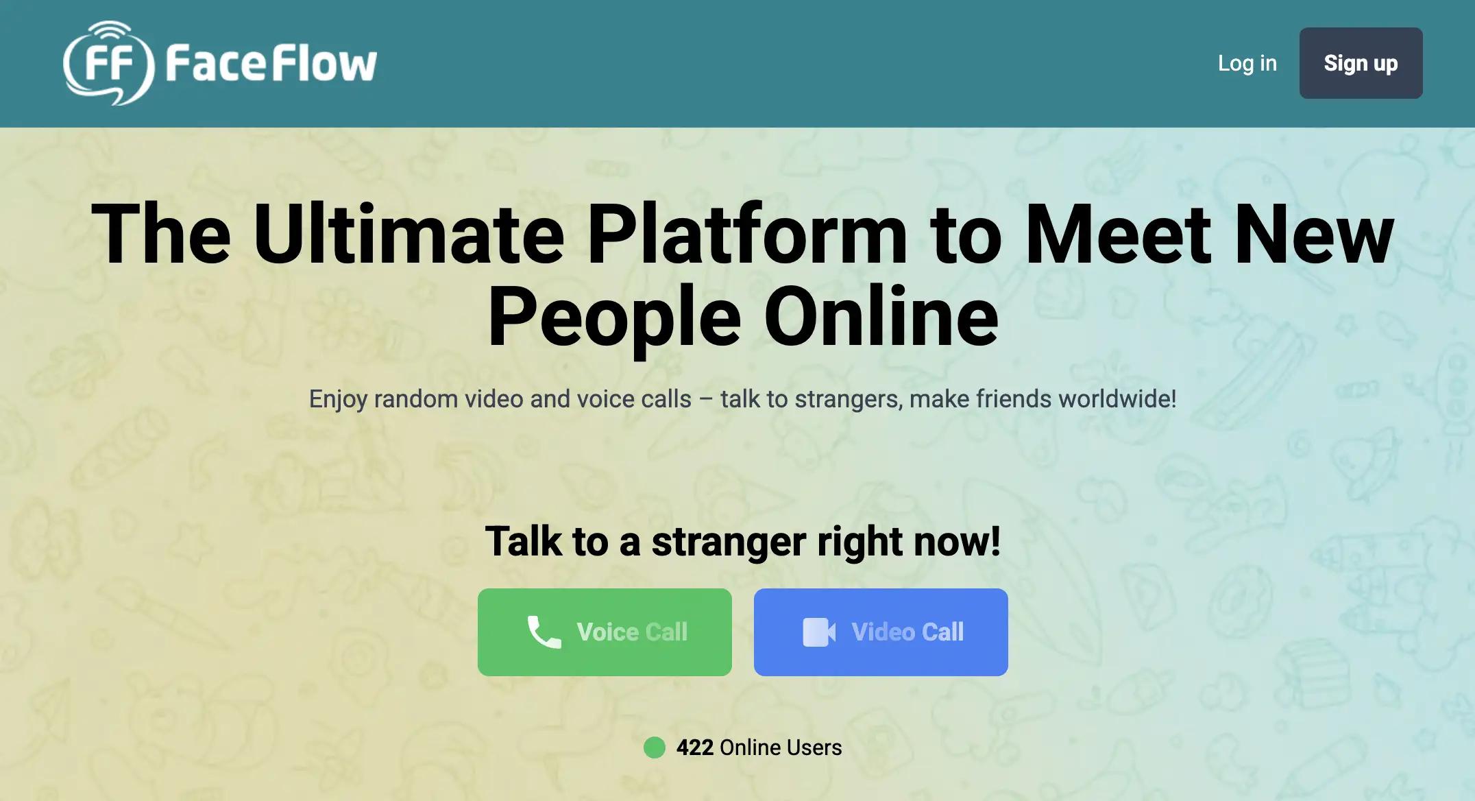 FaceFlow – Where Video Chat Becomes a Social Network