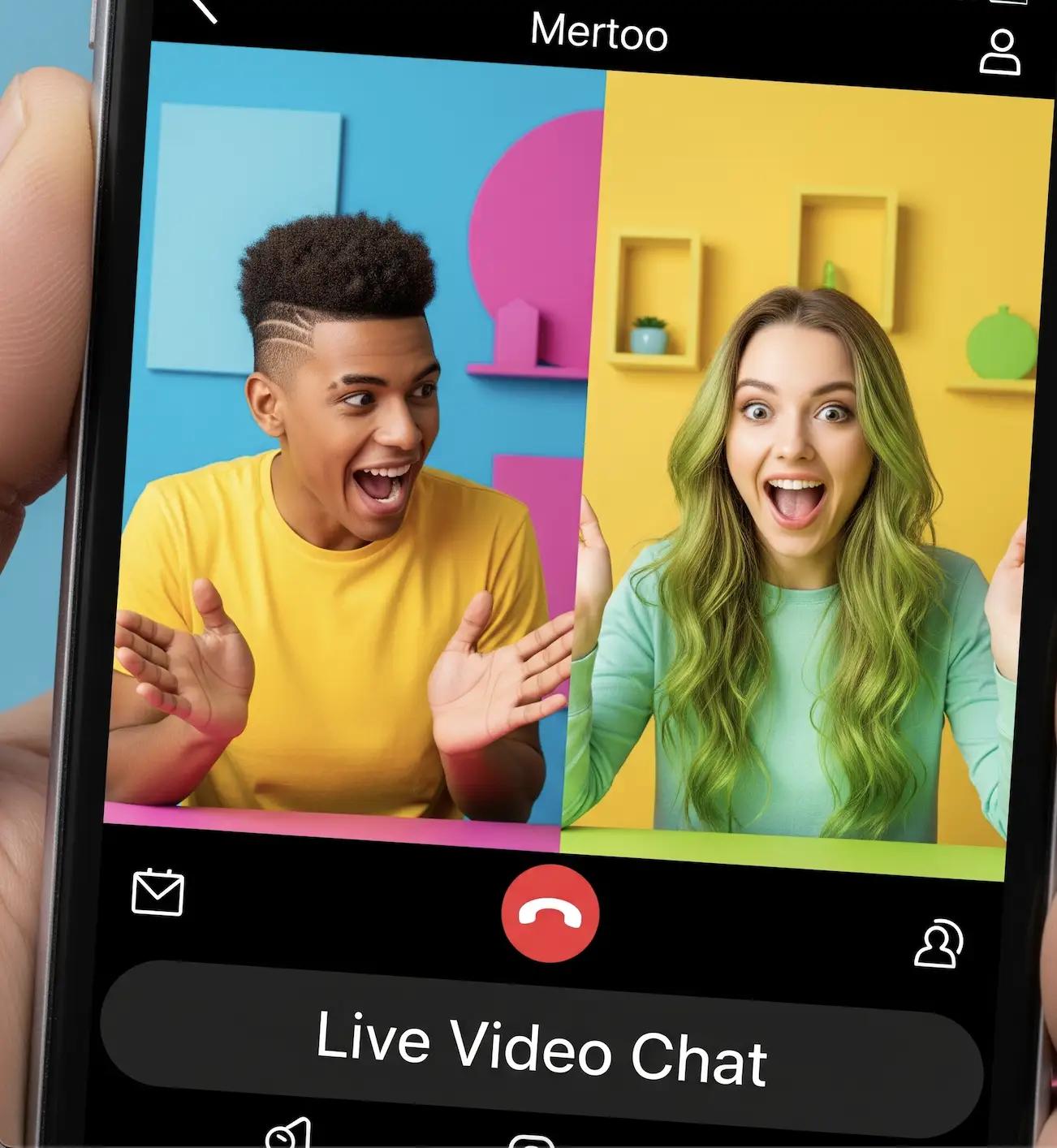 Live Video Chat: 100% Real Online Video Call and Talking to Strangers
