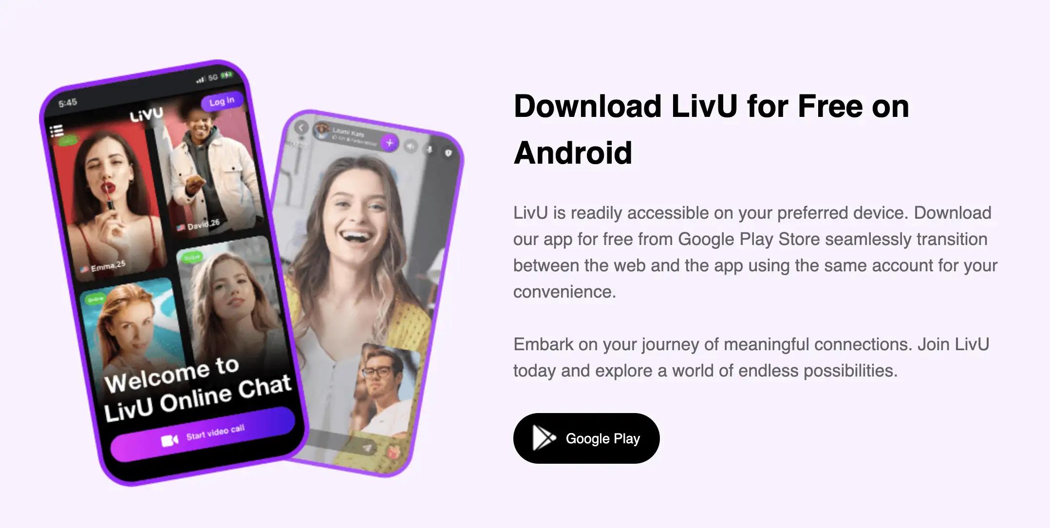 LivU - Mobile App (iOS and Android)