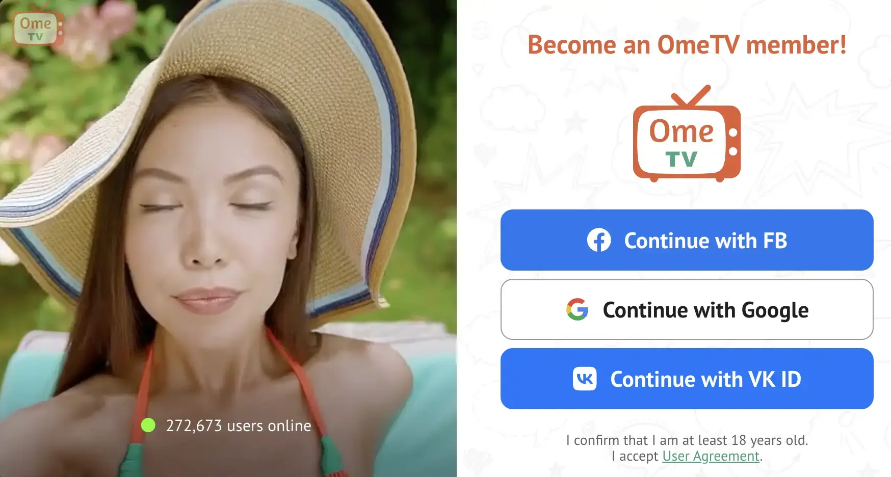 OmeTV – Free Global Video Chat Without Sign-Up or Filters