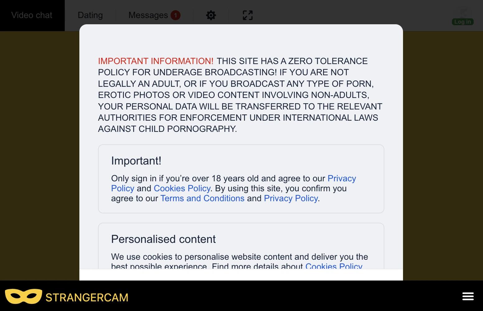 StrangerCam’s Moderation and Safety Infrastructure